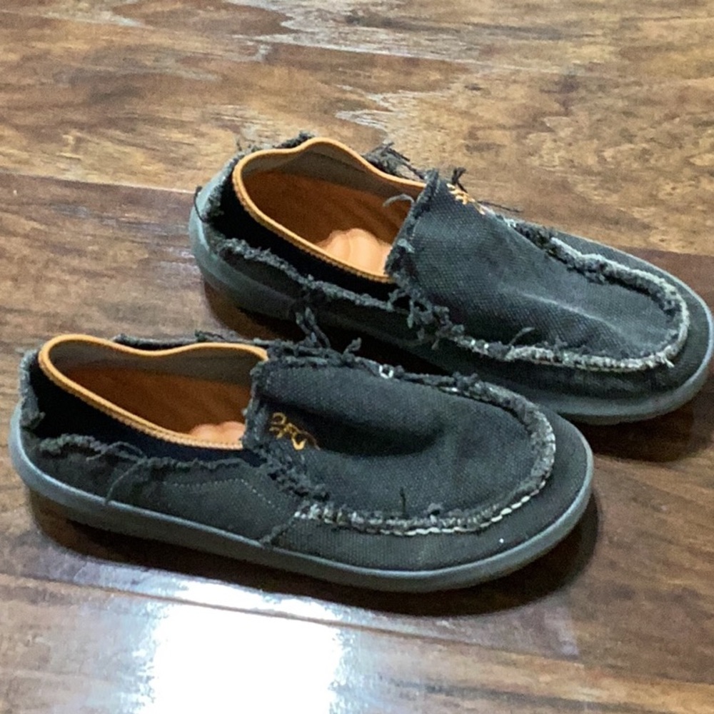 BROWNING MENS HARVEY CANVAS SLIP ON SHOES